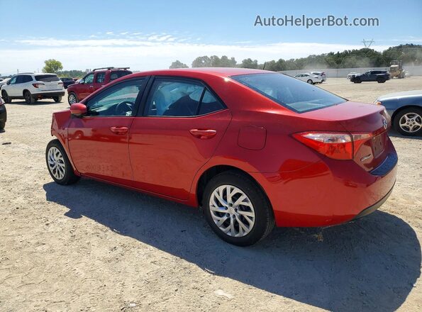 5YFBURHE7HP697914 2017 TOYOTA COROLLA Red Rear left