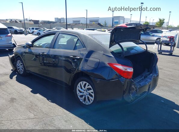 5YFBURHE7JP786730 2018 TOYOTA COROLLA Black უკანა მარცხენა