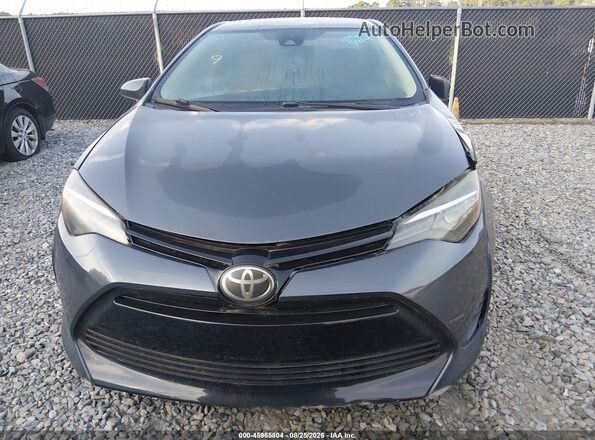5YFBURHE7JP822836 2018 TOYOTA COROLLA Gray Vista del salpicadero
