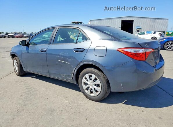 5YFBURHE8GP385227 2016 TOYOTA COROLLA Gray Հետևի ձախ