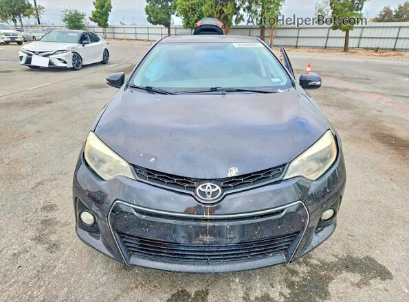 5YFBURHE8GP420669 2016 TOYOTA COROLLA Black Vista frontal