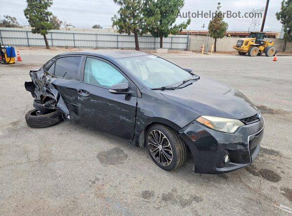 5YFBURHE8GP420669 2016 TOYOTA COROLLA Black Delantero derecho