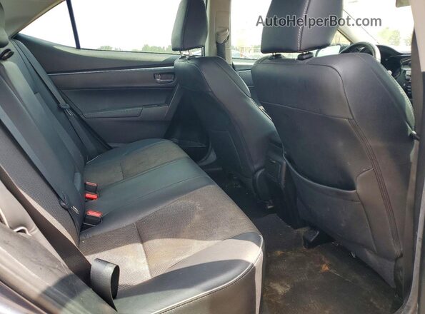 5YFBURHE8GP437522 2016 TOYOTA COROLLA Синий Вид задних сидений