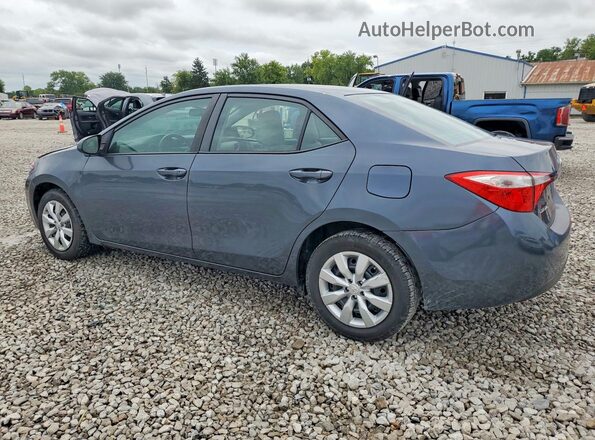 5YFBURHE8GP521033 2016 TOYOTA COROLLA Gray Tył lewy