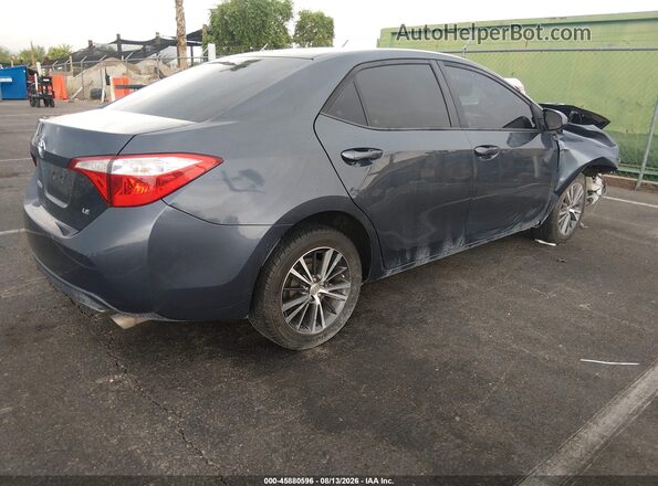 5YFBURHE8GP522022 2016 TOYOTA COROLLA Blue Tył prawy