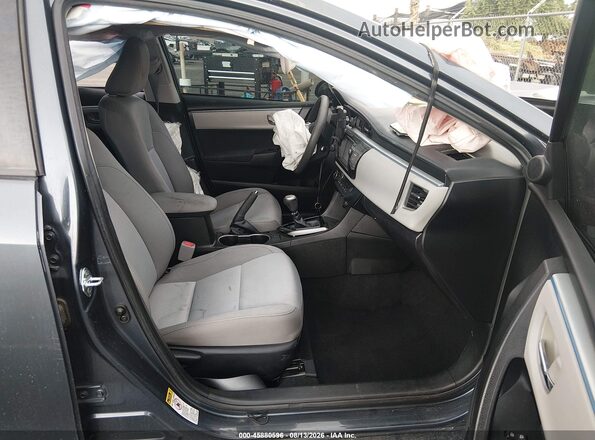 5YFBURHE8GP522022 2016 TOYOTA COROLLA Blue Widok wnętrza z przodu