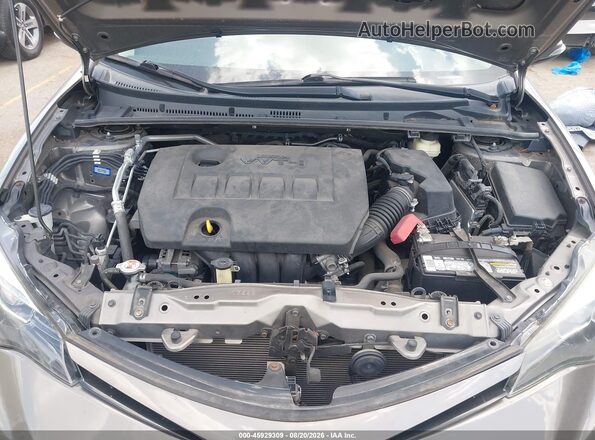 5YFBURHE8HP732833 2017 TOYOTA COROLLA Gray Rear view