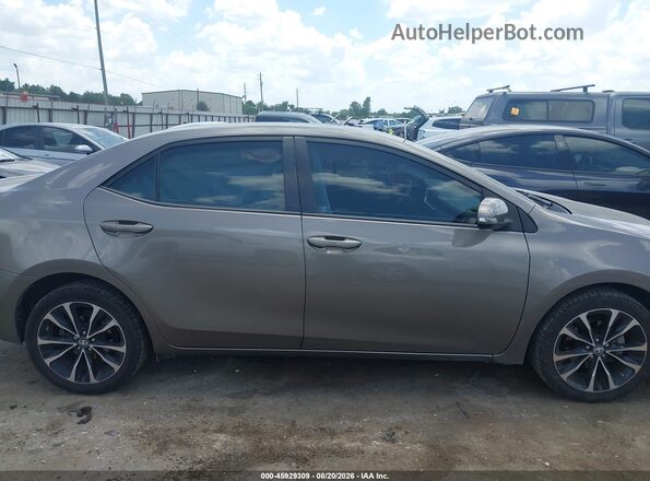 5YFBURHE8HP732833 2017 TOYOTA COROLLA Gray Rear interior view