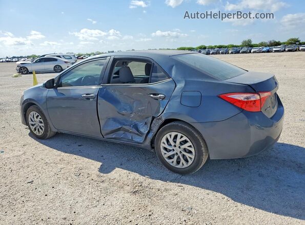 5YFBURHE8JP810985 2018 TOYOTA COROLLA Gray Tył lewy