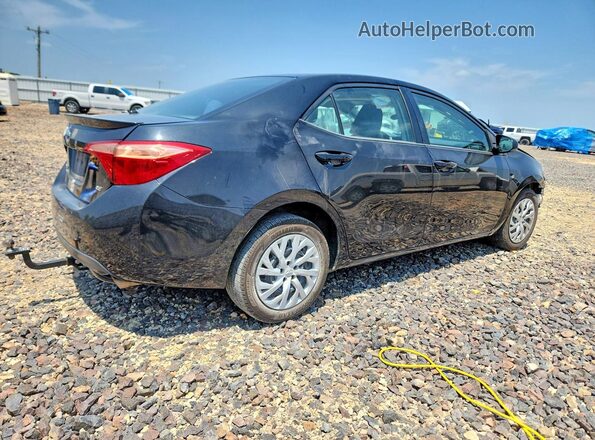 5YFBURHE8KP884716 2019 TOYOTA COROLLA Black Tył prawy