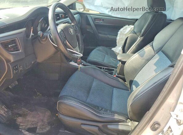 5YFBURHE9GP433656 2016 TOYOTA COROLLA White Widok wnętrza z przodu