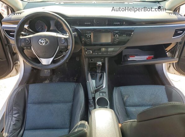 5YFBURHE9GP433656 2016 TOYOTA COROLLA White Widok deski rozdzielczej
