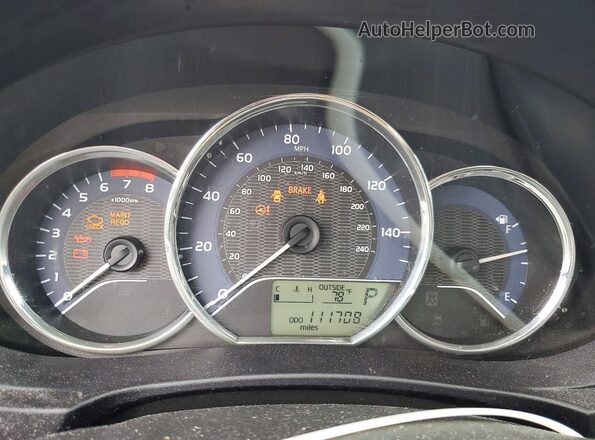 5YFBURHE9GP514690 2016 TOYOTA COROLLA White Vista del cuadro de instrumentos
