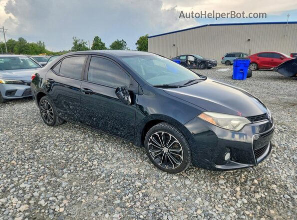 5YFBURHE9GP524006 2016 TOYOTA COROLLA Black Delantero derecho
