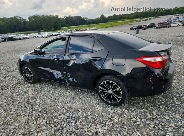 5YFBURHE9GP524006 2016 TOYOTA COROLLA Black Trasero izquierdo