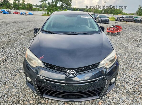 5YFBURHE9GP524006 2016 TOYOTA COROLLA Black Vista frontal