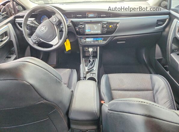 5YFBURHE9GP524006 2016 TOYOTA COROLLA Black Vista del salpicadero