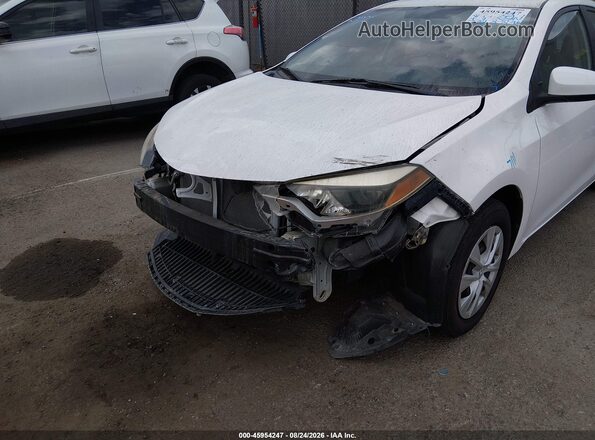 5YFBURHE9GP526001 2016 TOYOTA COROLLA White Դիմացի տեսք