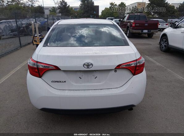 5YFBURHE9GP526001 2016 TOYOTA COROLLA White 