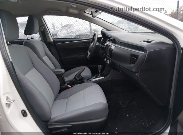 5YFBURHE9GP526001 2016 TOYOTA COROLLA White Սալոնի դիմացի տեսք