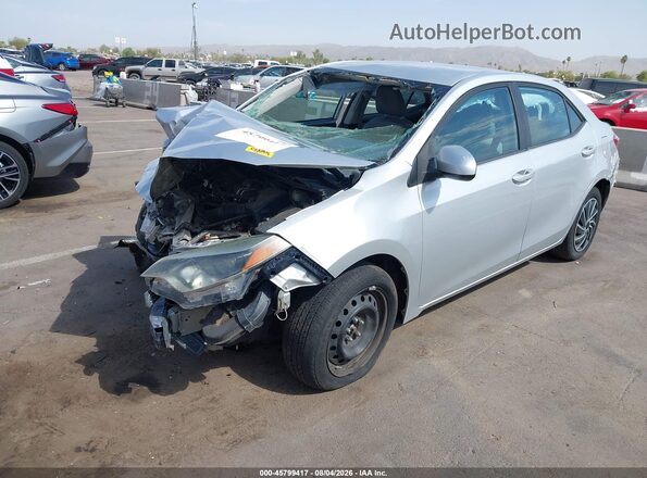 5YFBURHE9GP527620 2016 TOYOTA COROLLA Серый Передняя левая четверть