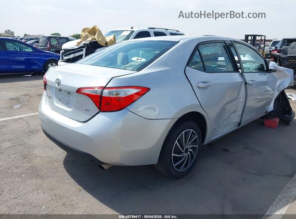 5YFBURHE9GP527620 2016 TOYOTA COROLLA Серый Задняя правая четверть