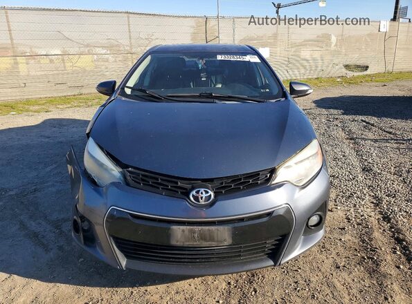 5YFBURHE9GP544093 2016 TOYOTA COROLLA Blue Widok z przodu