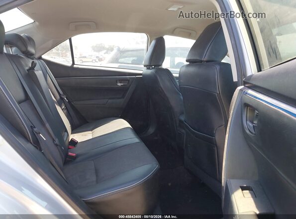 5YFBURHE9GP564263 2016 TOYOTA COROLLA Silver Widok naklejki z numerem VIN