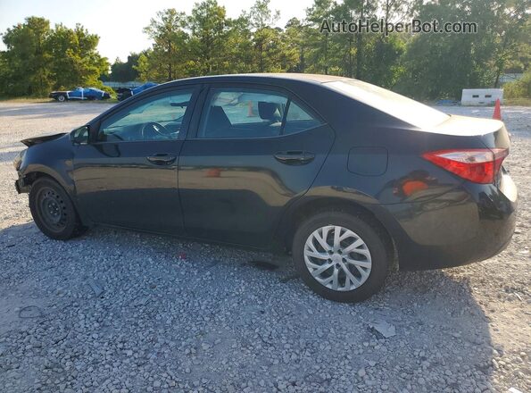 5YFBURHE9HP652604 2017 TOYOTA COROLLA Black Задня ліва чверть