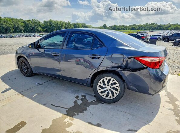 5YFBURHE9HP706385 2017 TOYOTA COROLLA Blue Задня ліва чверть