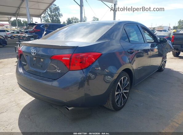 5YFBURHE9JP769931 2018 TOYOTA COROLLA Серый Задняя правая четверть