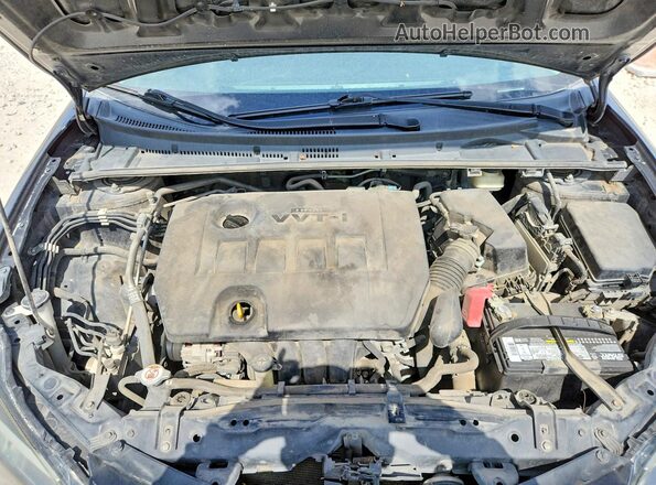 5YFBURHE9JP805987 2018 TOYOTA COROLLA Черный Вид задней части салона