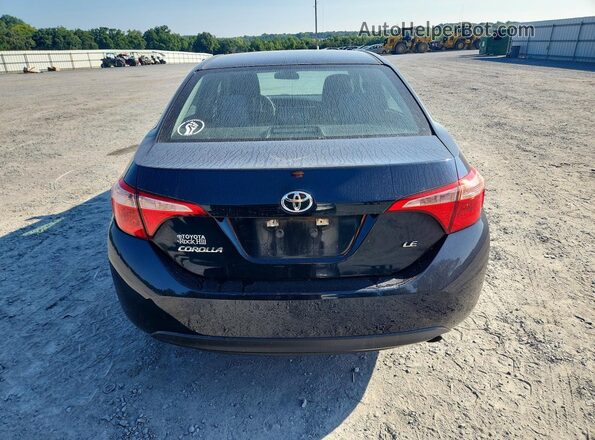 5YFBURHE9JP846779 2018 TOYOTA COROLLA Blue Rear view