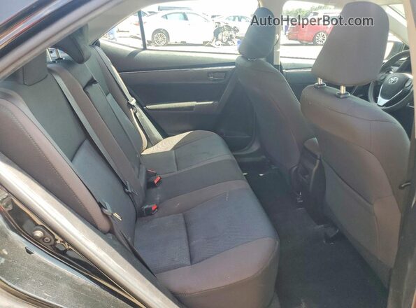 5YFBURHE9KP895448 2019 TOYOTA COROLLA Black უკანა სავარძლების ხედი
