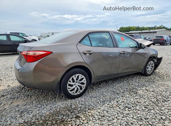 5YFBURHE9KP929243 2019 TOYOTA COROLLA Бежевый Вид сзади