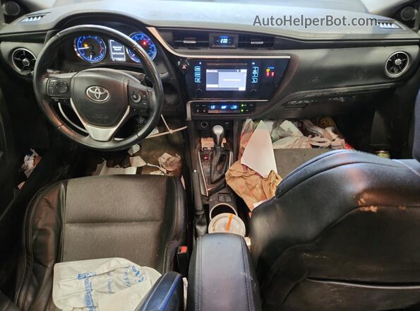 5YFBURHE9KP949427 2019 TOYOTA COROLLA Blue Widok deski rozdzielczej