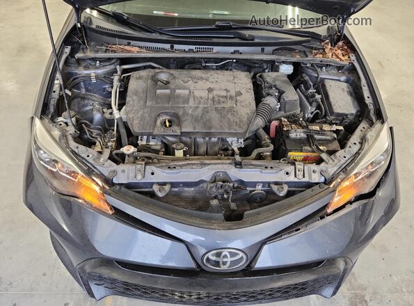 5YFBURHE9KP949427 2019 TOYOTA COROLLA Blue Widok wnętrza z tyłu