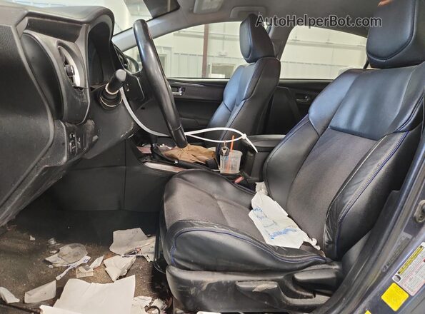 5YFBURHE9KP949427 2019 TOYOTA COROLLA Blue Widok wnętrza z przodu