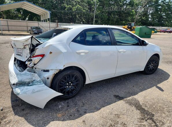 5YFBURHEXGP373323 2016 TOYOTA COROLLA White Tył prawy