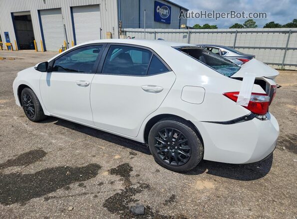 5YFBURHEXGP373323 2016 TOYOTA COROLLA White Tył lewy