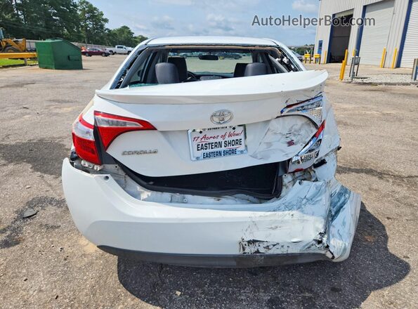 5YFBURHEXGP373323 2016 TOYOTA COROLLA White Widok z tyłu