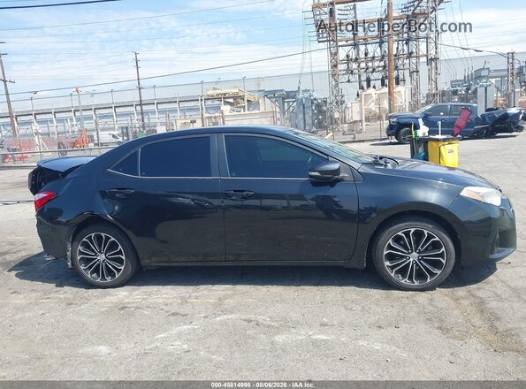 5YFBURHEXGP385424 2016 TOYOTA COROLLA Black უკანა სალონის ხედი