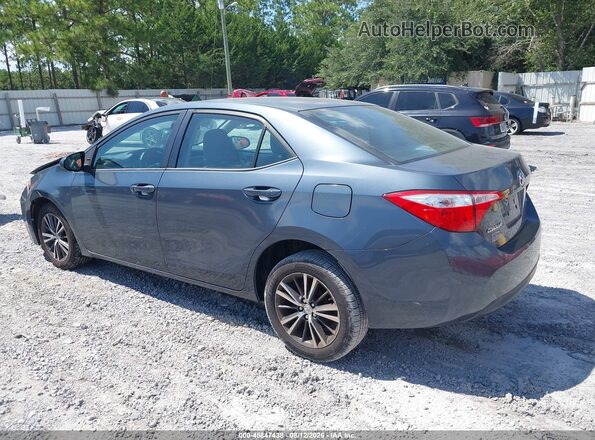 5YFBURHEXGP394673 2016 TOYOTA COROLLA Blue Задня ліва чверть