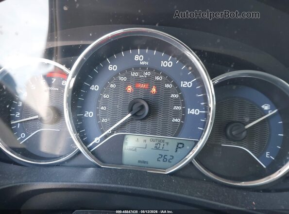 5YFBURHEXGP394673 2016 TOYOTA COROLLA Blue Вид задніх сидінь