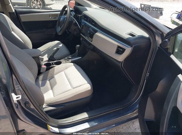 5YFBURHEXGP394673 2016 TOYOTA COROLLA Blue Вид салону спереду