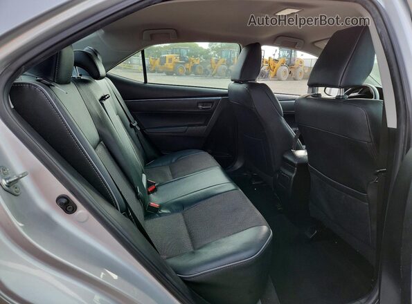 5YFBURHEXGP419880 2016 TOYOTA COROLLA Silver Widok tylnych siedzeń