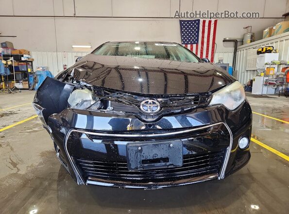 5YFBURHEXGP452085 2016 TOYOTA COROLLA Black Вид спереду