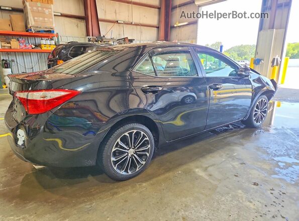5YFBURHEXGP452085 2016 TOYOTA COROLLA Black Задня права чверть