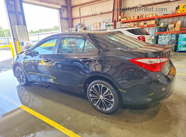 5YFBURHEXGP452085 2016 TOYOTA COROLLA Black Задня ліва чверть