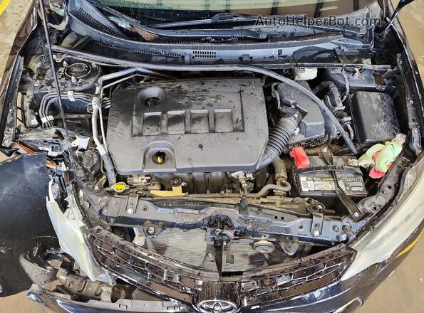 5YFBURHEXGP452085 2016 TOYOTA COROLLA Black Вид задньої частини салону